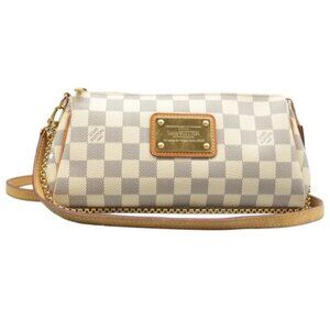 Louis Vuitton Eva White Damier Azur Canvas Shoulder Bag fbcco850-102125